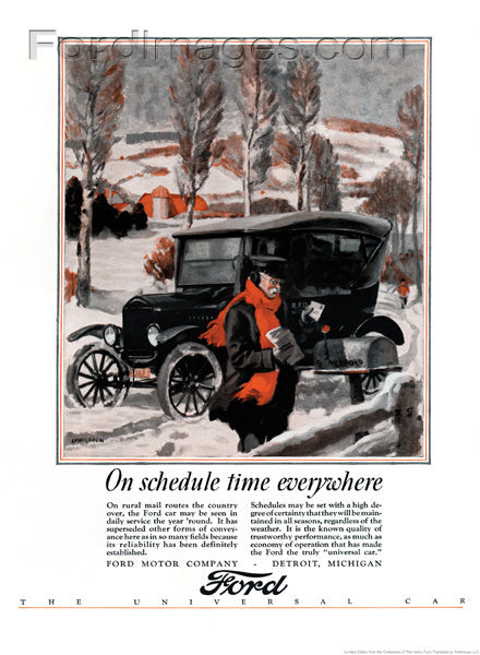 1925 Ford Ad