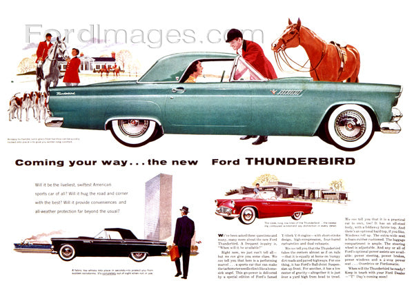 Ford Thunderbird Ad