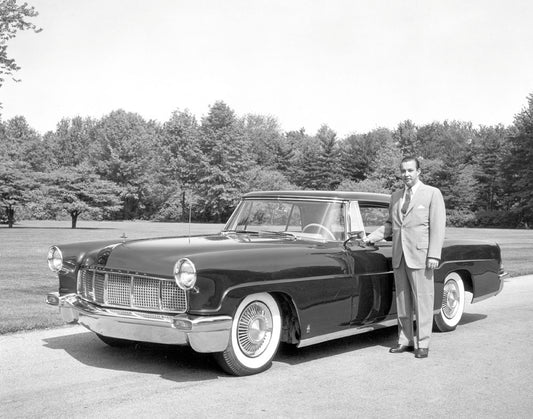 1955 Wm Clay Ford Lincoln Contioln Continental 0001-7545