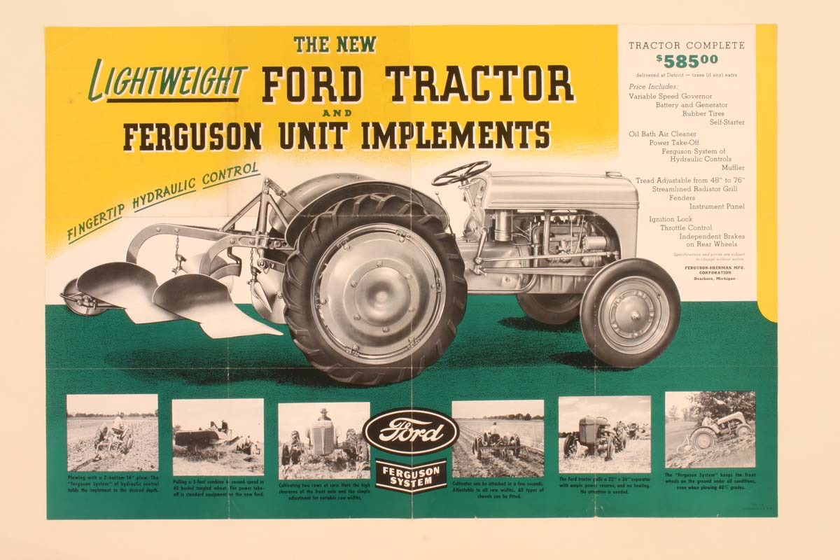 New Lightweight Ford Tractor & Ferguson Unit Imple