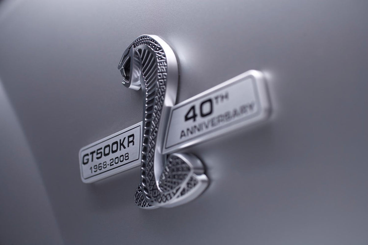 2008 Ford Shelby GT500KR Cobra Emblem 0002-4275