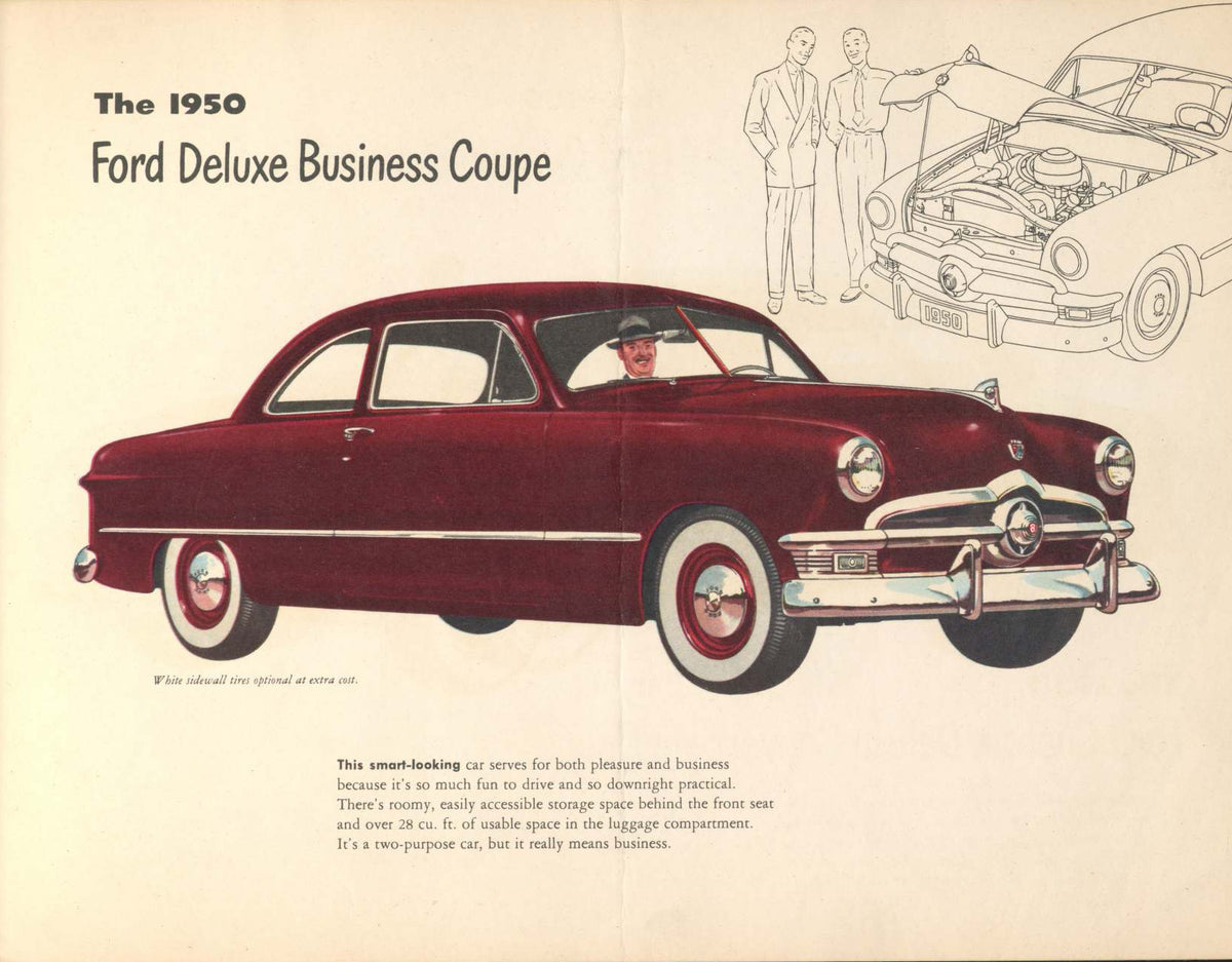 1950 Ford Deluxe Business Coupe 0050-0004