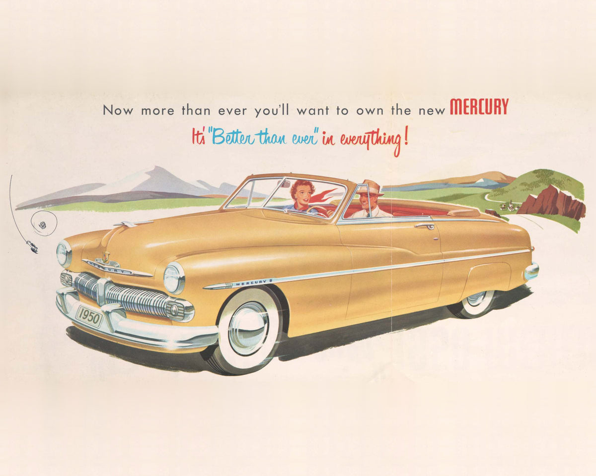 1950 Mercury Convertible 0050-0008