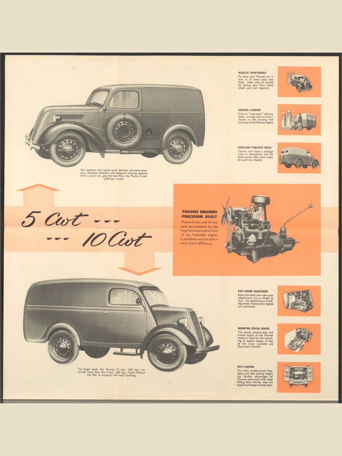 1952 ford thames vans Brochure Page 4 0052-0014 — 18×24 proportions