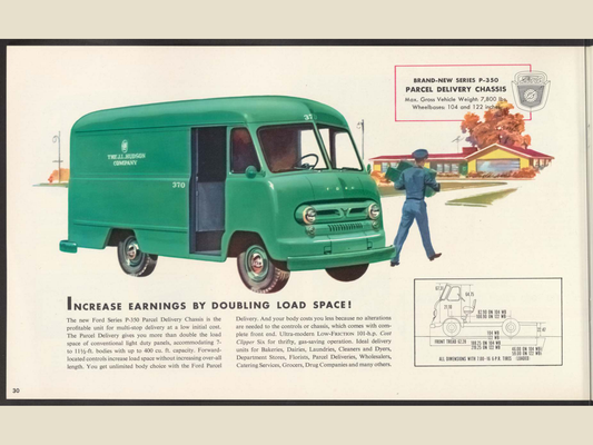 1953 ford truck line Brochure Page 30 0053-0031 — 18×24 proportions
