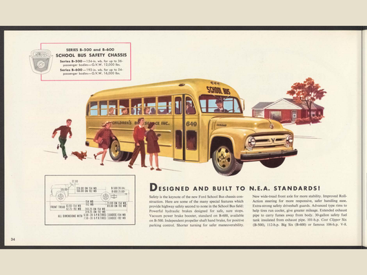 1953 ford truck line Brochure Page 34 0053-0033 — 18×24 proportions