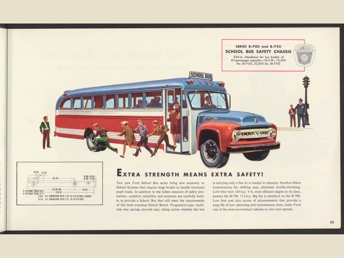 1953 ford truck line Brochure Page 35 0053-0034 — 18×24 proportions