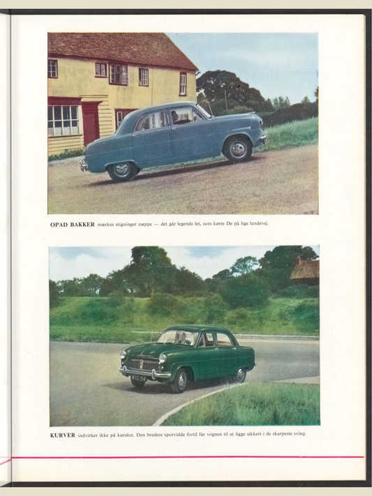 1953 ford consul eota and zephyr six Brochure Page 9 0053-0036 — 18×24 proportions