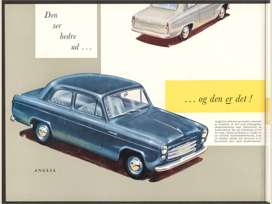 1954 ford anglia 100e and prefect 100e Brochure Page 4 0054-0036 — 18×24 proportions