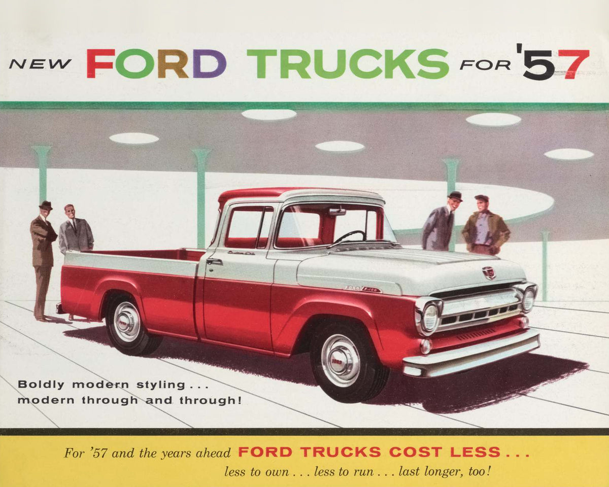 1957 Ford Trucks 0057-0002