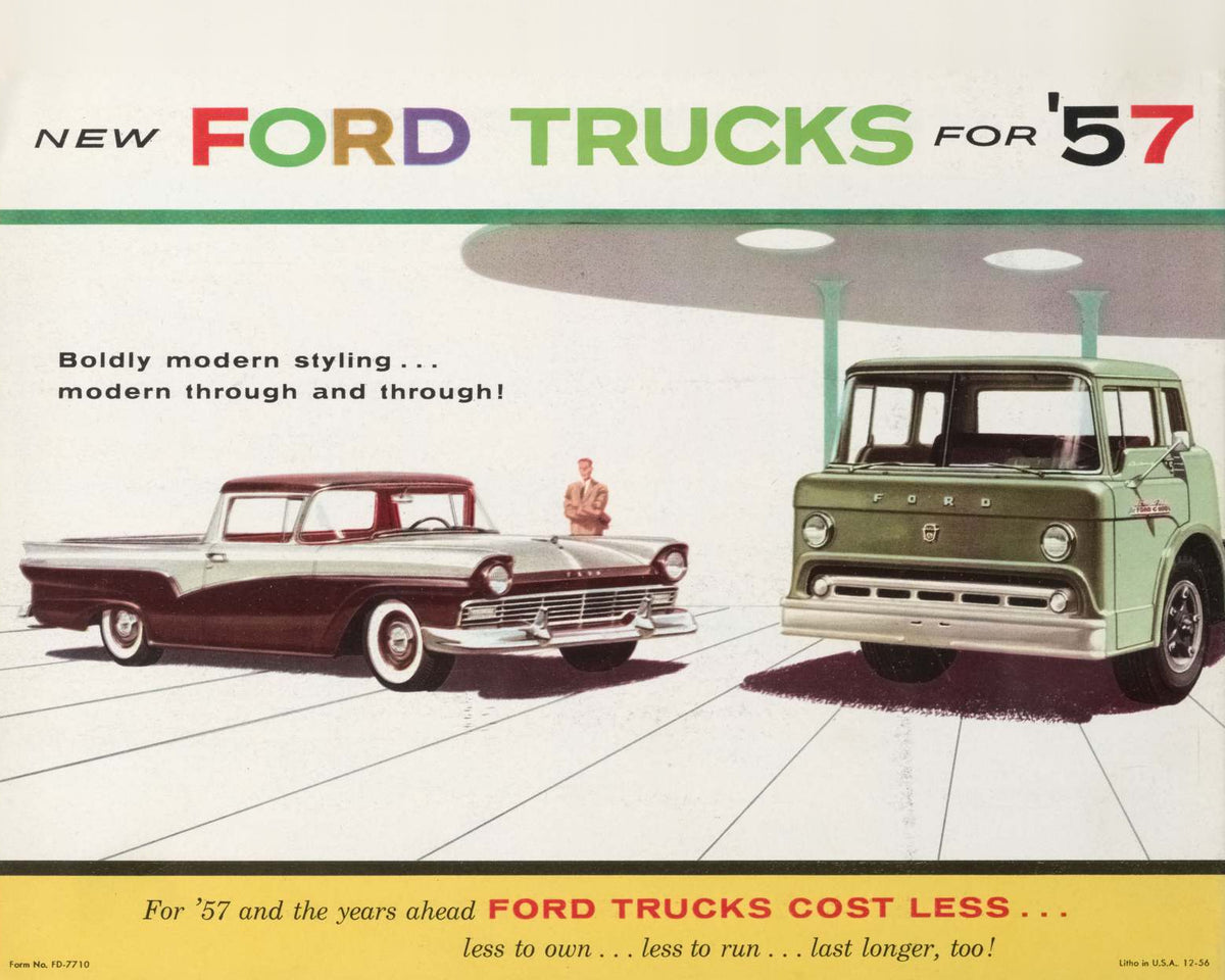 1957 Ford Trucks 0057-0003