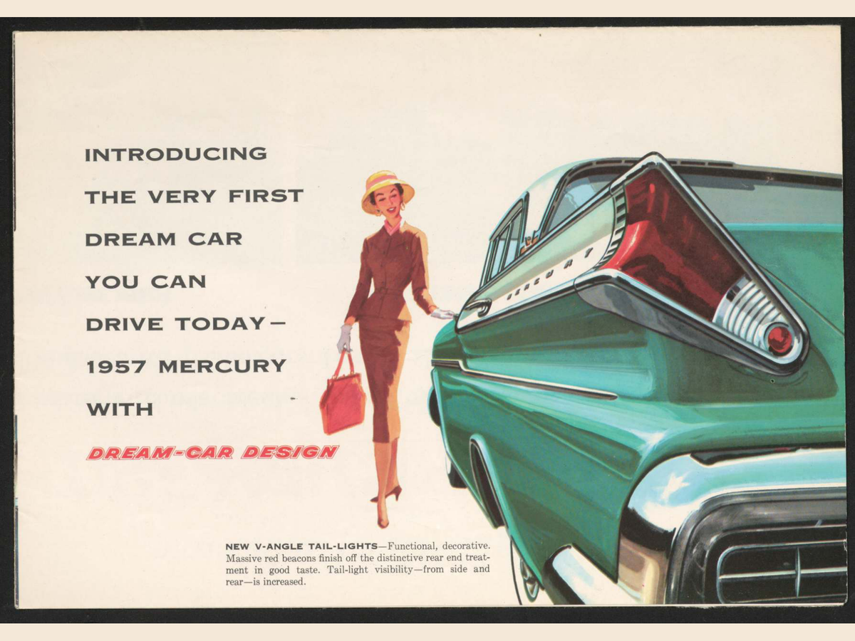1957 Mercury Big M Vehicles Brochure Page 4 0057-0014 — 18×24 proportions