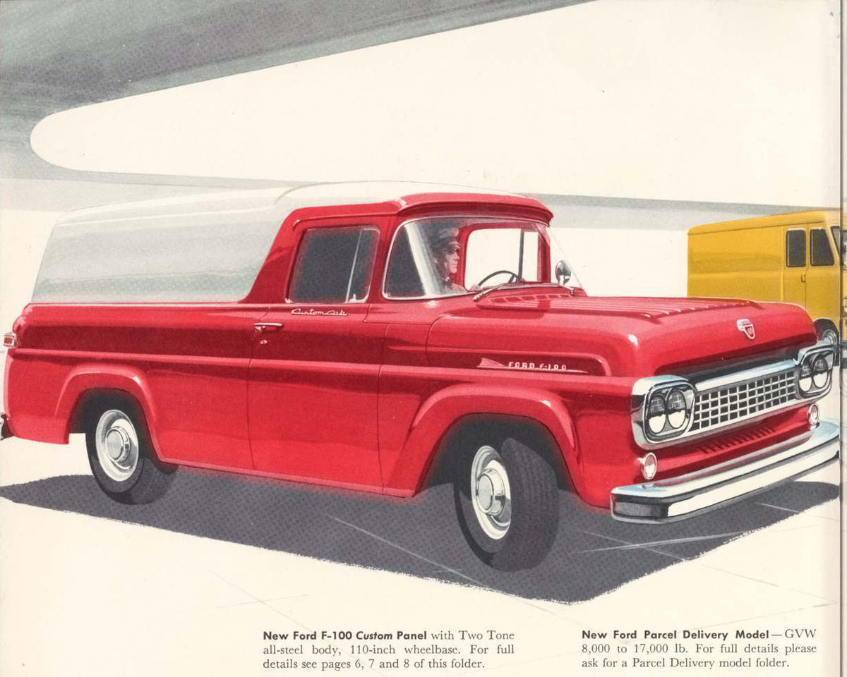 1958 Ford F-100 Custom Panel 0058-0002