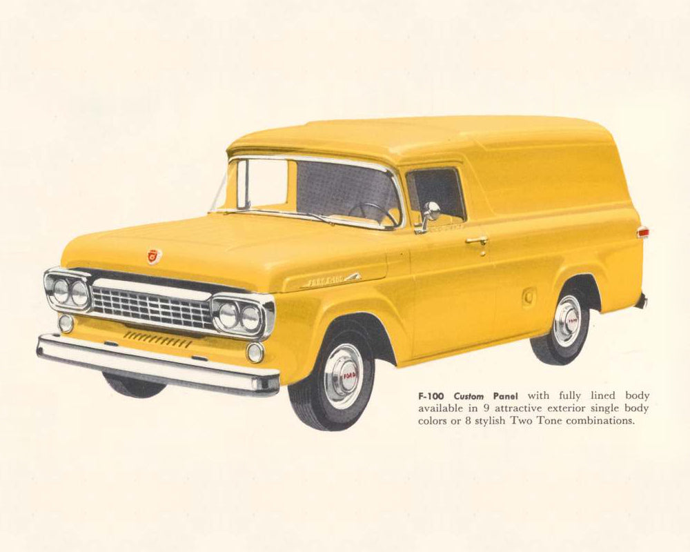 1958 Ford F-100 Custom Panel 0058-0004