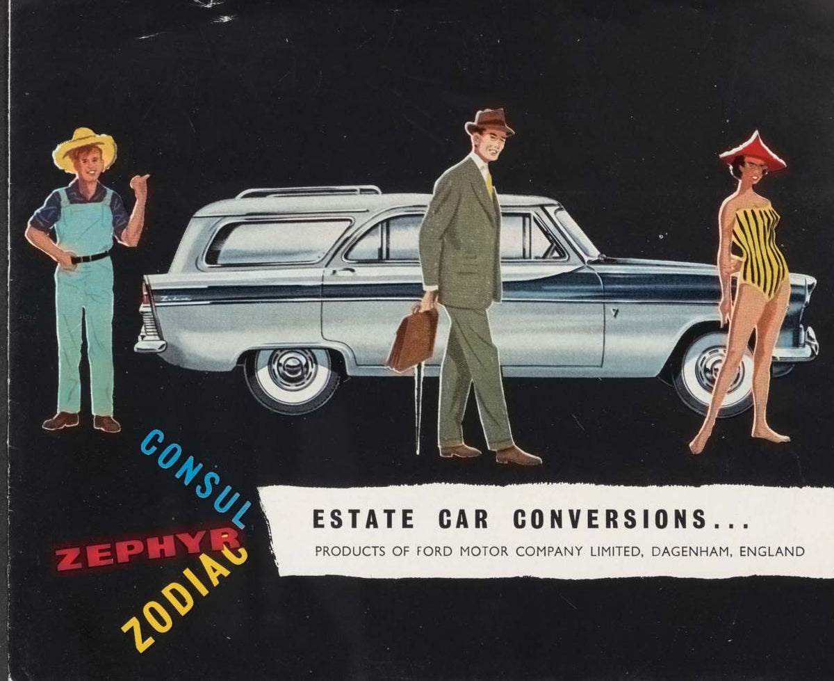 1959 Ford Consul, Zephyr and Zodiac Estate Cars 0059-0002