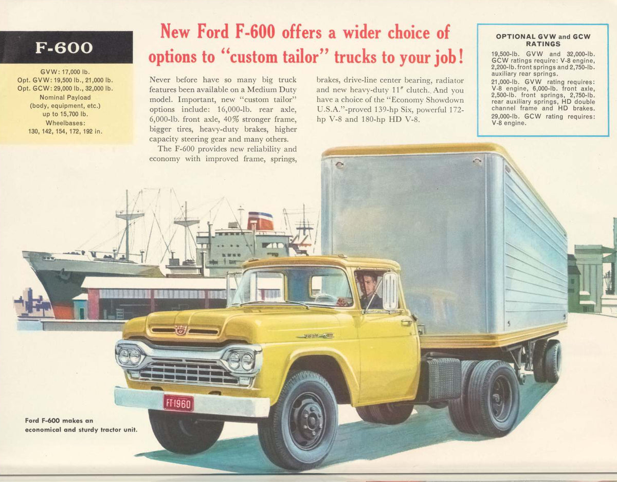 1960 Ford F-600 0060-0005