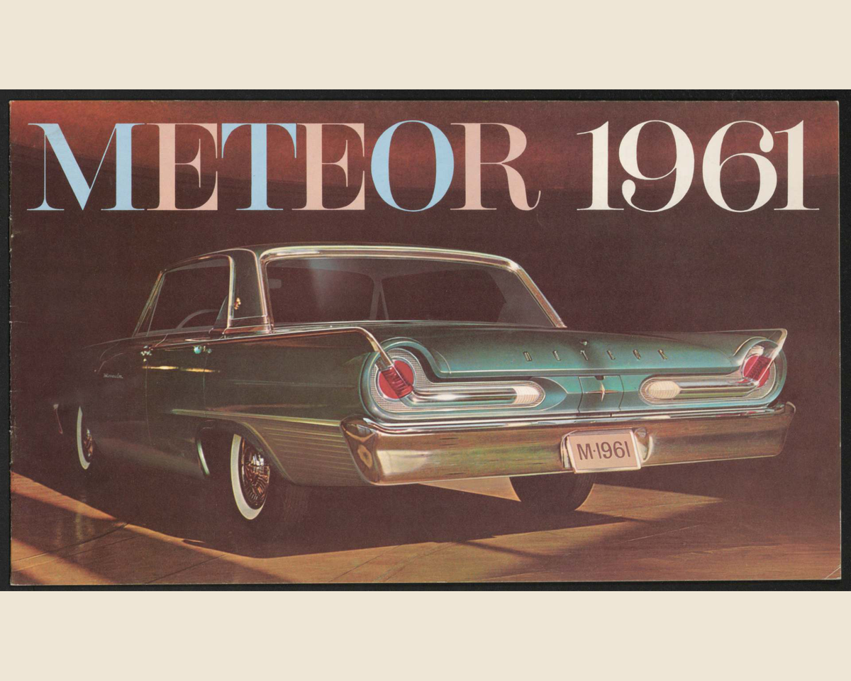 1961 Meteor Vehicles Brochure Page 1 0061-0000 — 16×20 proportions