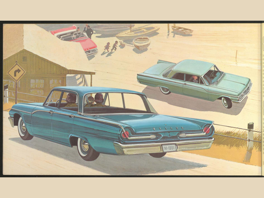 1961 Meteor Vehicles Brochure Page 8 0061-0006 — 18×24 proportions