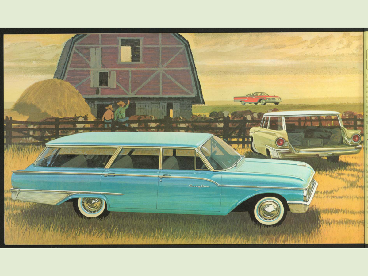 1961 Meteor Vehicles Brochure Page 10 0061-0007 — 18×24 proportions