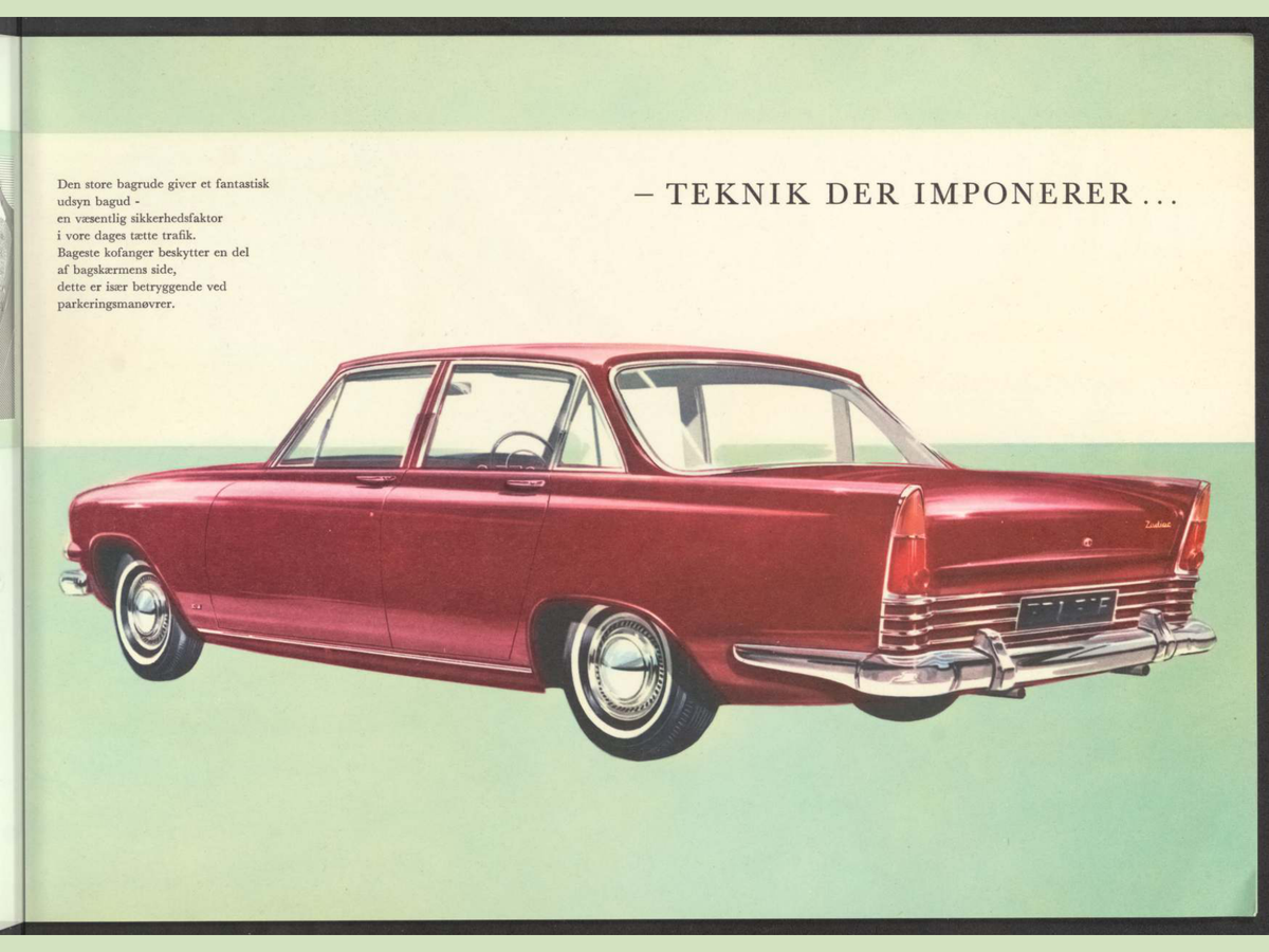 1963 Ford Zodiac Mark 3 Brochure Page 7 0063-0014 — 18×24 proportions
