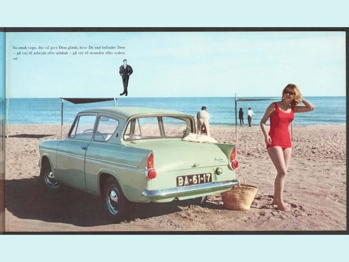 1963 Ford Anglia 105E Brochure Page 5 0063-0025 — 18×24 proportions