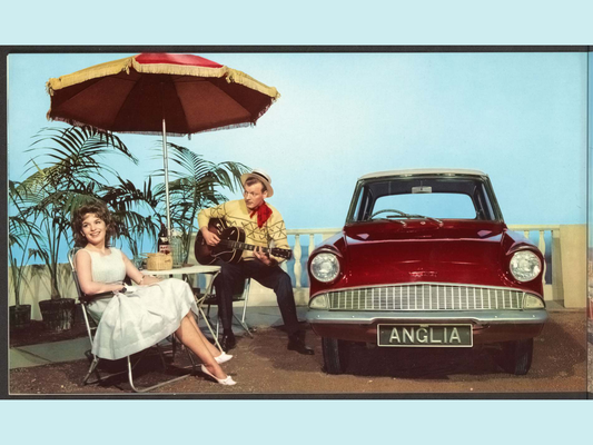 1963 Ford Anglia 105E Brochure Page 6 0063-0026 — 18×24 proportions