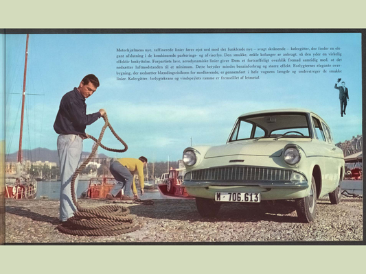 1963 Ford Anglia 105E Brochure Page 7 0063-0027 — 18×24 proportions