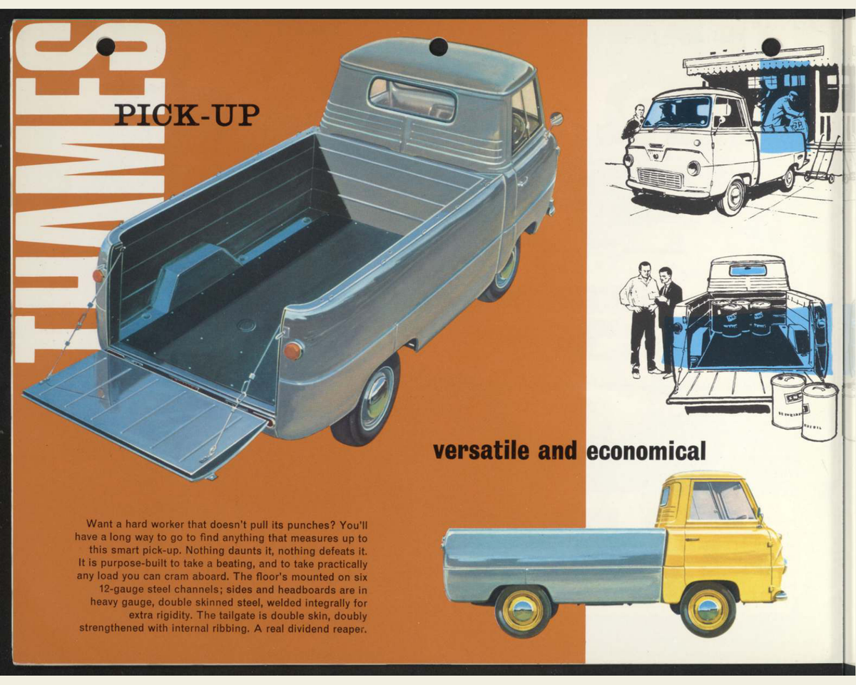 1963 Ford Thames Freighter Range Brochure Page 14 0063-0034 — 16×20 proportions
