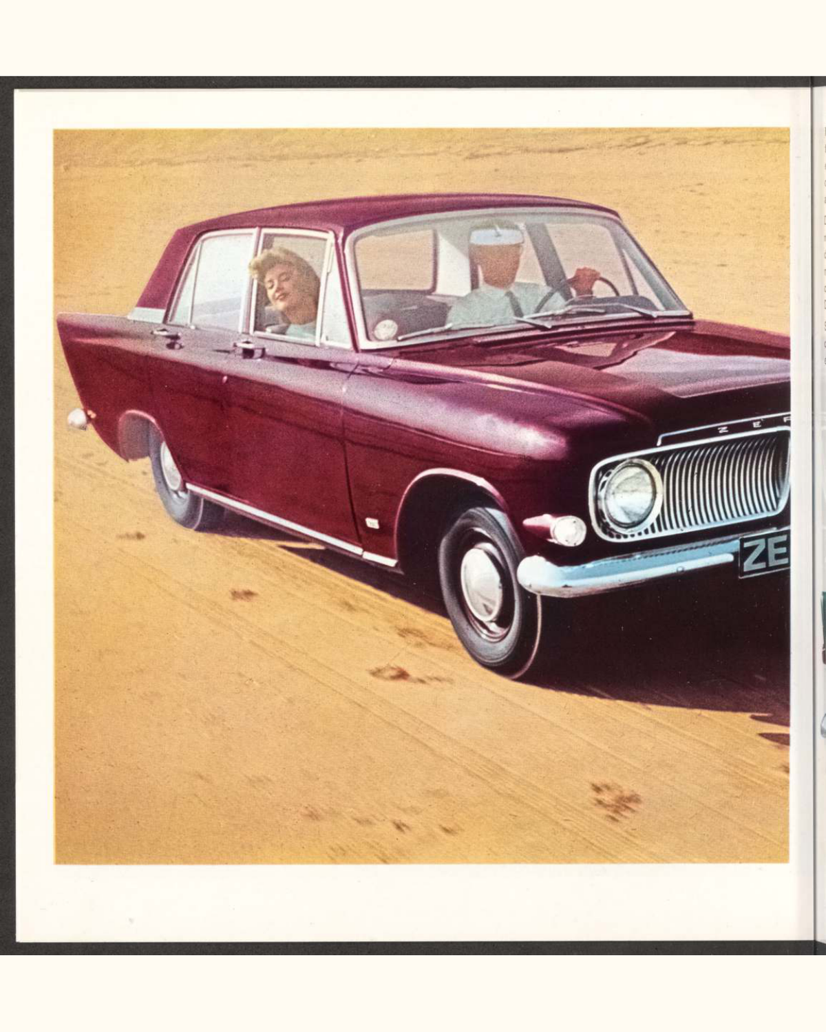 1965 Ford Zephyr 4 And Zephyr 6 Mk 3 Brochure Page 9 0065-0048 — 16×20 proportions