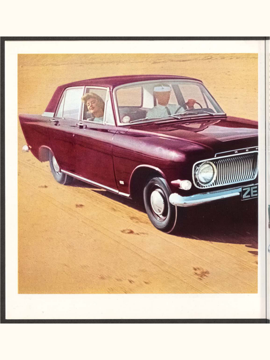 1965 Ford Zephyr 4 And Zephyr 6 Mk 3 Brochure Page 9 0065-0048 — 18×24 proportions