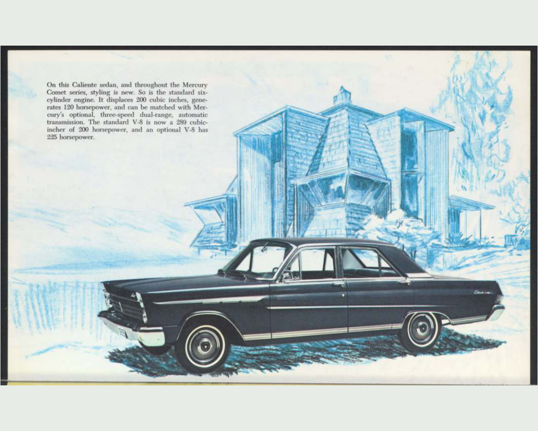1965 Ford Family Of Cars Brochure Page 4 0065-0052 — 16×20 proportions