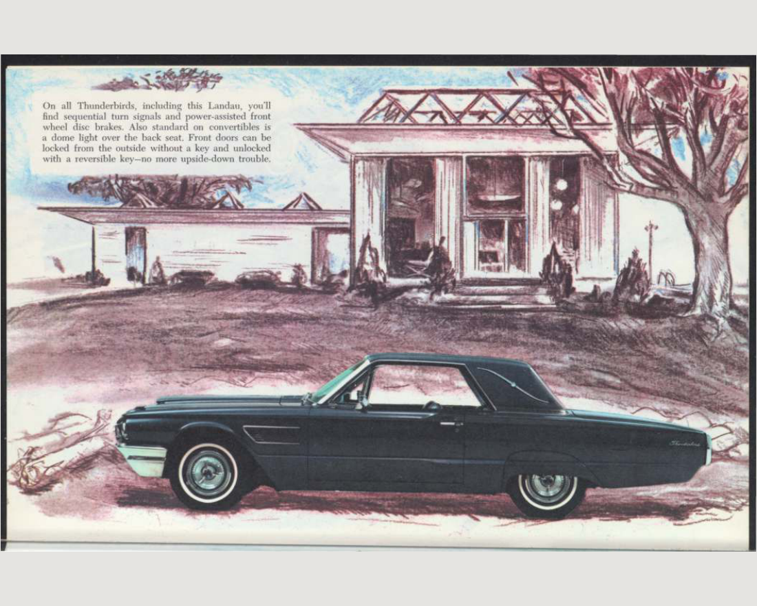 1965 Ford Family Of Cars Brochure Page 6 0065-0054 — 16×20 proportions
