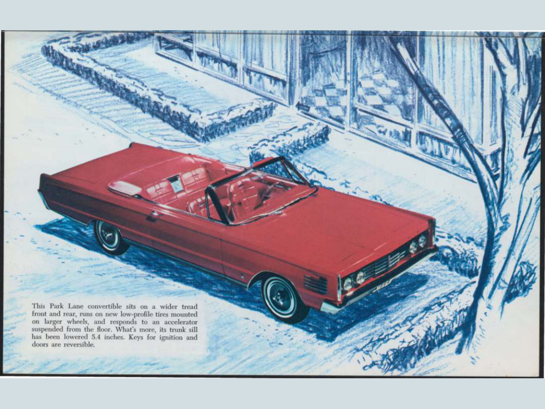 1965 Ford Family Of Cars Brochure Page 9 0065-0057 — 18×24 proportions
