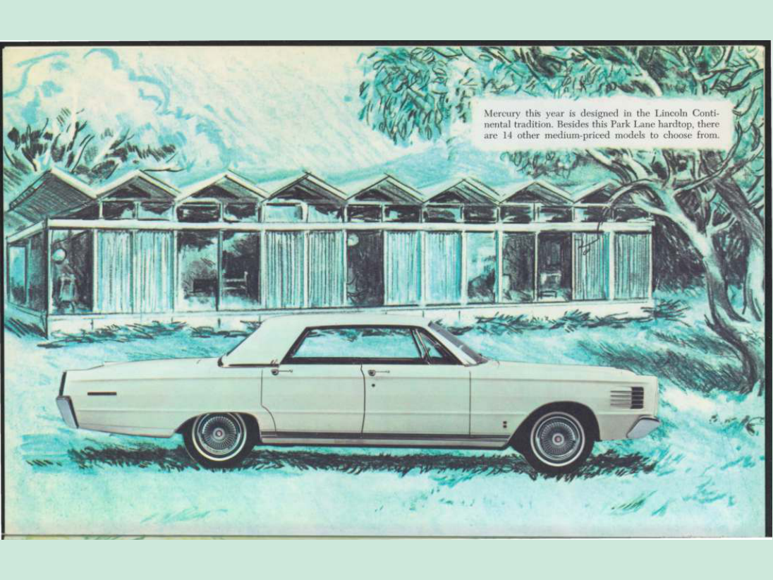 1965 Ford Family Of Cars Brochure Page 12 0065-0060 — 18×24 proportions