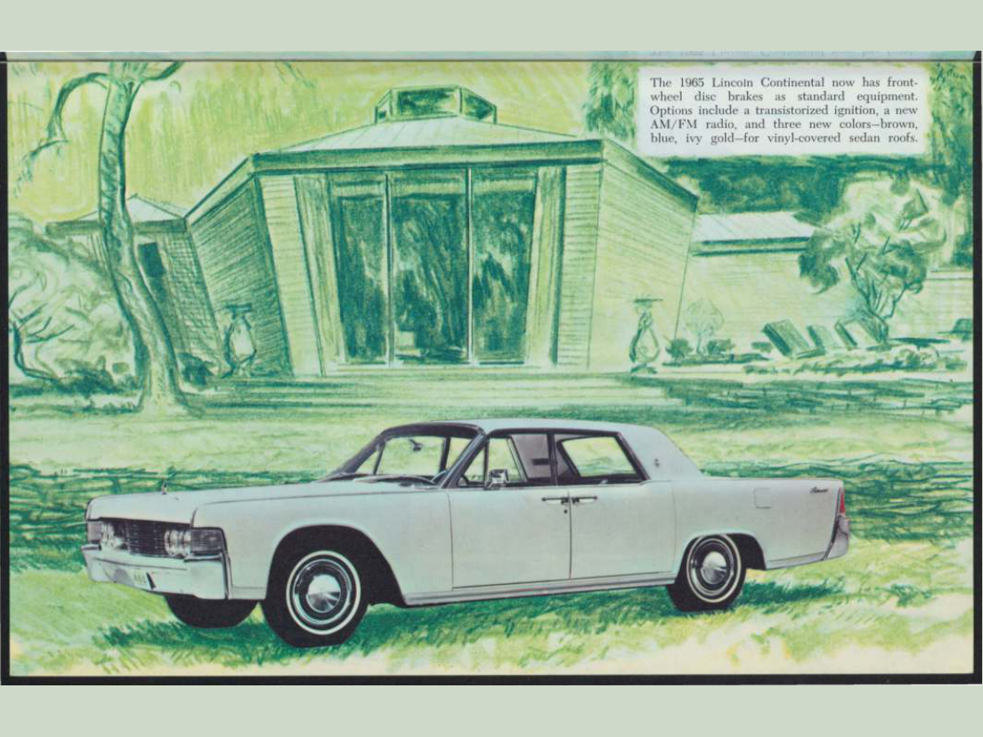1965 Ford Family Of Cars Brochure Page 13 0065-0061 — 18×24 proportions