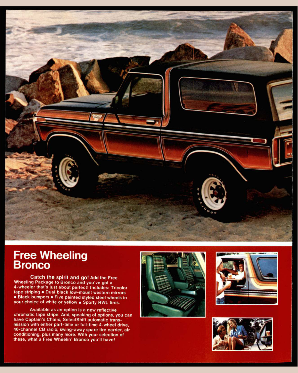 1979 Free Wheelin Ford Trucks Brochure Page 2 0079-0001 — 16×20 proportions