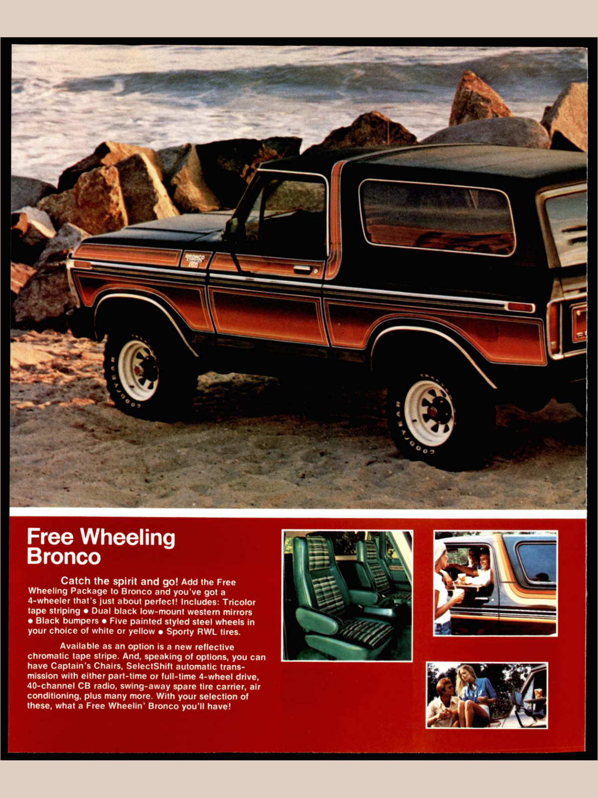 1979 Free Wheelin Ford Trucks Brochure Page 2 0079-0001 — 18×24 proportions