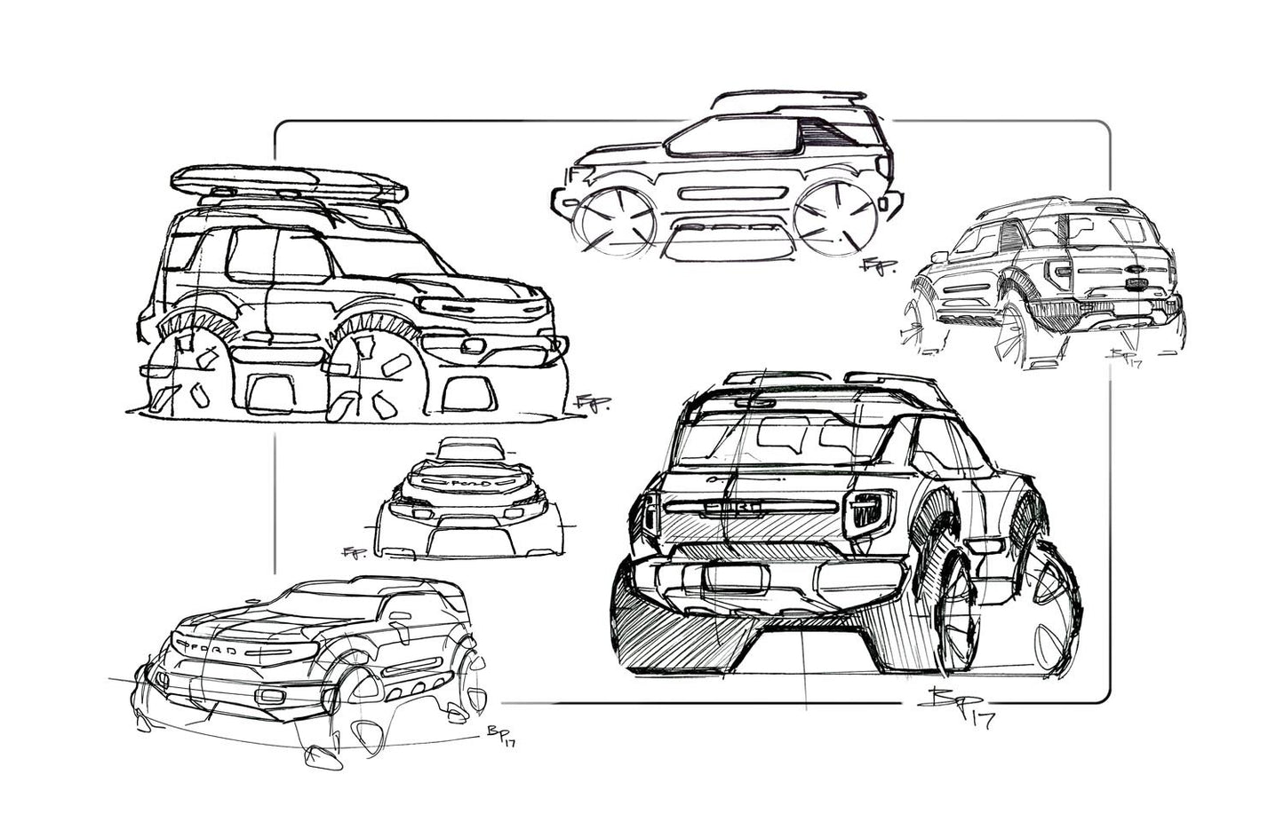 613 BroncoSport Sketch 1 Ford Media 0144-0363