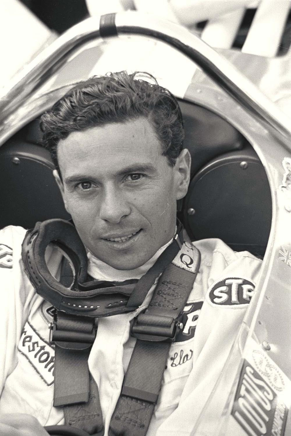 1966 Indianapolis 500 Indiana Jim Clark Lotus Ford Head shot CD 0554 3252 2891 15 0144-0971