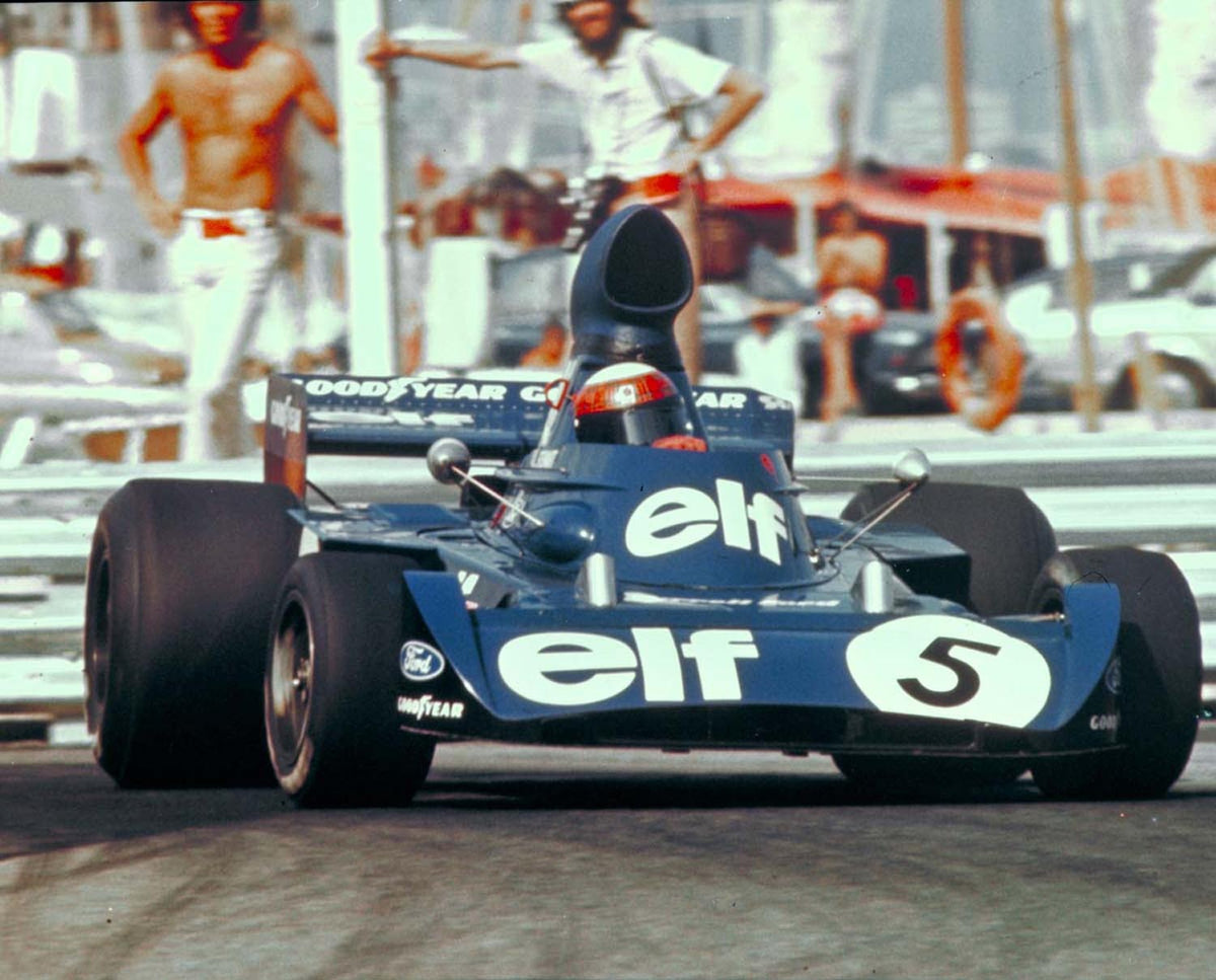 1973 Tyrrell Ford Monaco Grand Prix Jackie Stewart neg CN317873 001 0144-1248