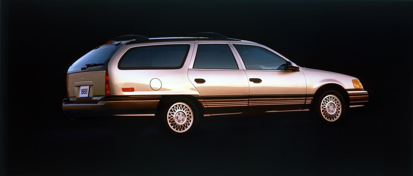 1988 Mercury Sable LS station wagon neg CN49014 034 0144-1490