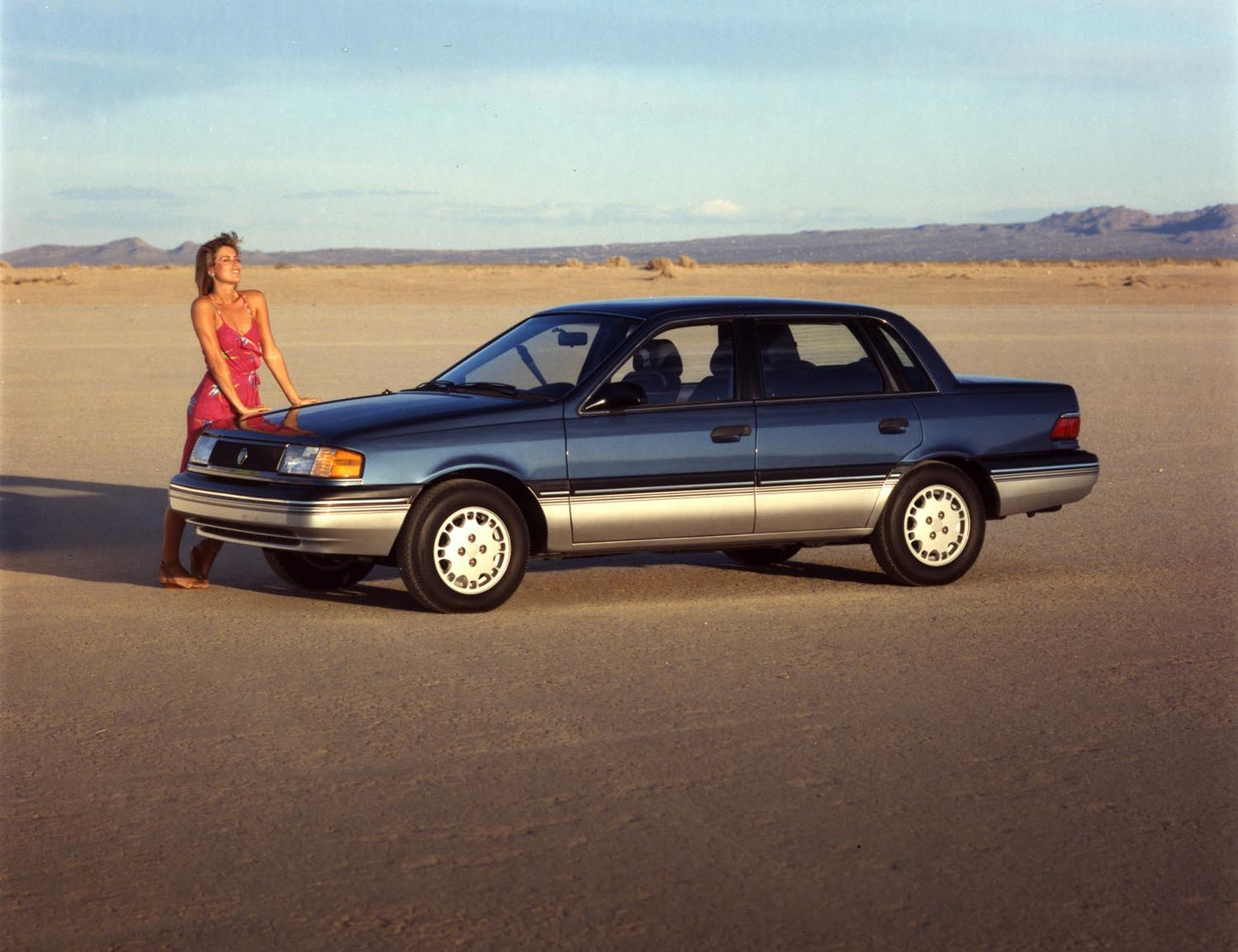 1988 Mercury Topaz GS 4 Door Neg CN49008 86 0144-1493