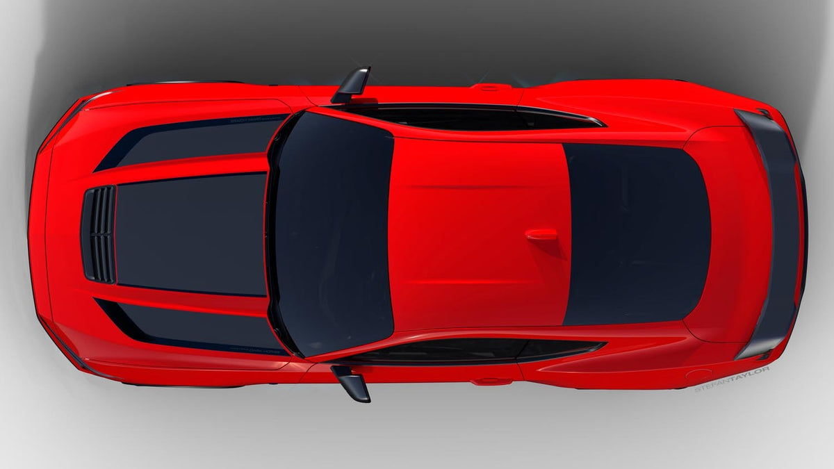 Mustang Dark Horse Vinyl Stripes 0144-1782