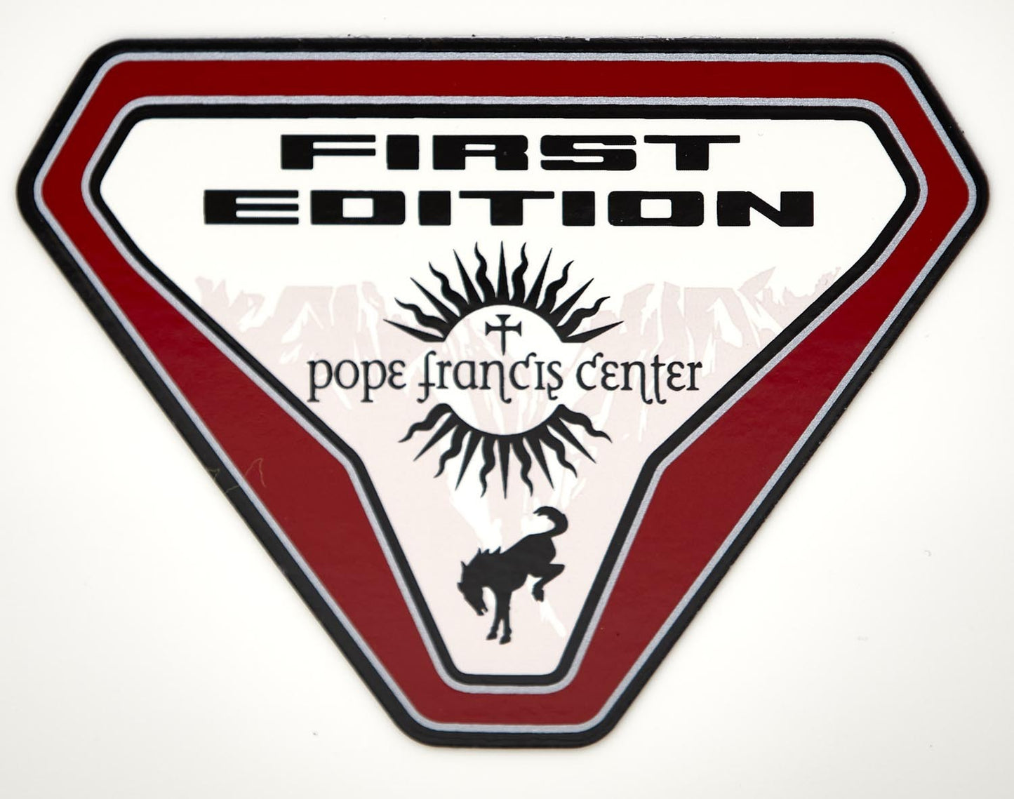 22 2021 Ford Bronco Pope Francis Center First Edition 14 0144-1865