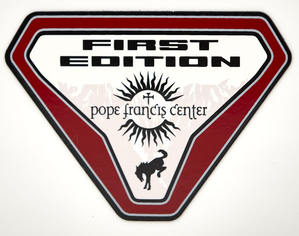 22 2021 Ford Bronco Pope Francis Center First Edition 14 0144-1865