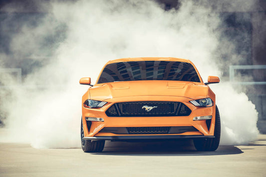 Orange Fury Mustang GT Coupe with Performance 3 0144-2108