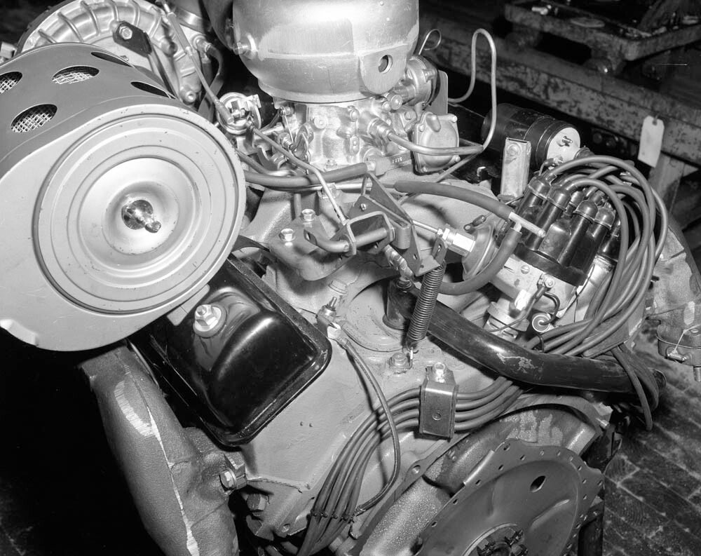 1957 Ford V8 312CID OHV supercharged 108221-1572 0144-2148