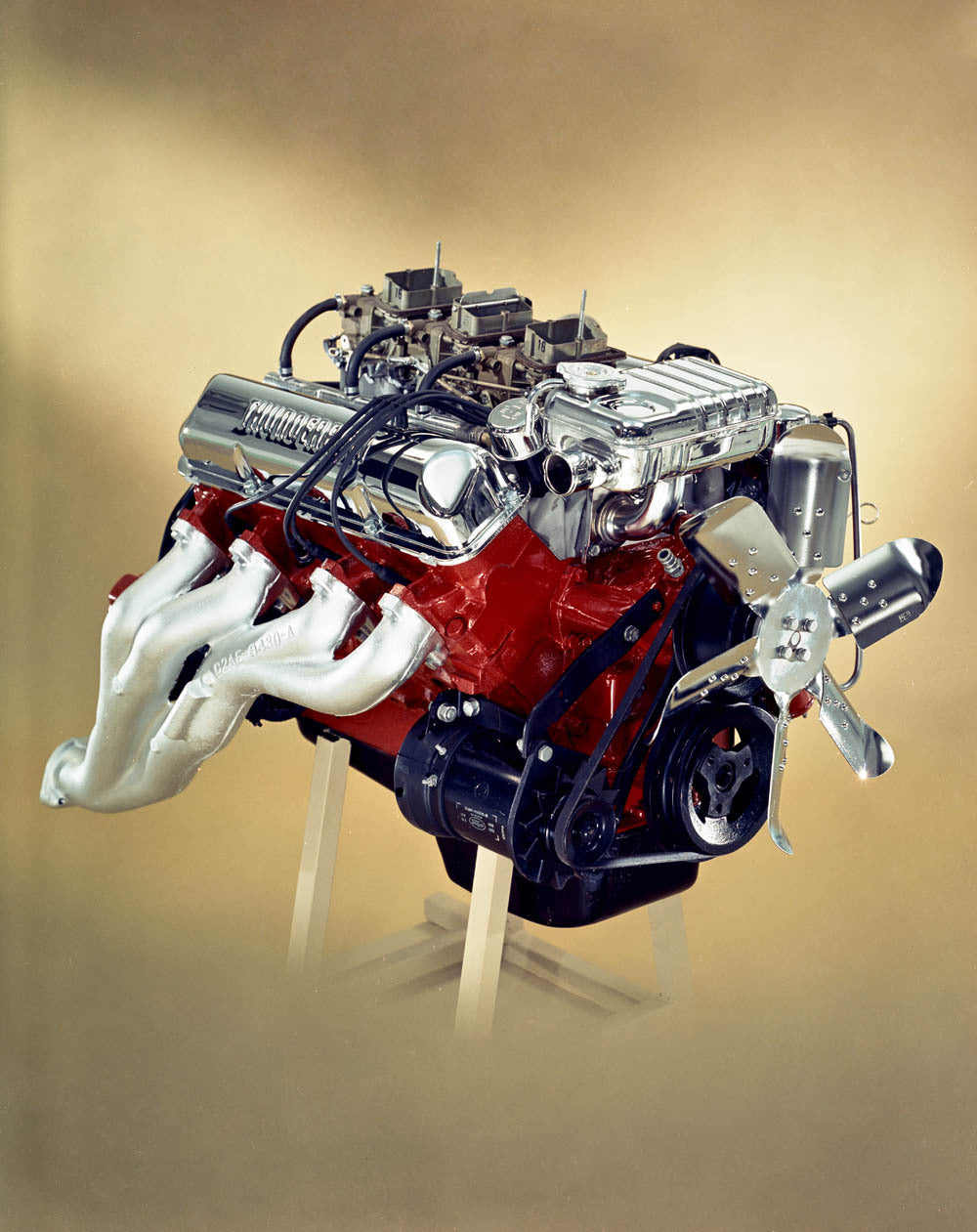 1963 Ford V8 406 CID OHV tri-power CN1346-1 0144-2160