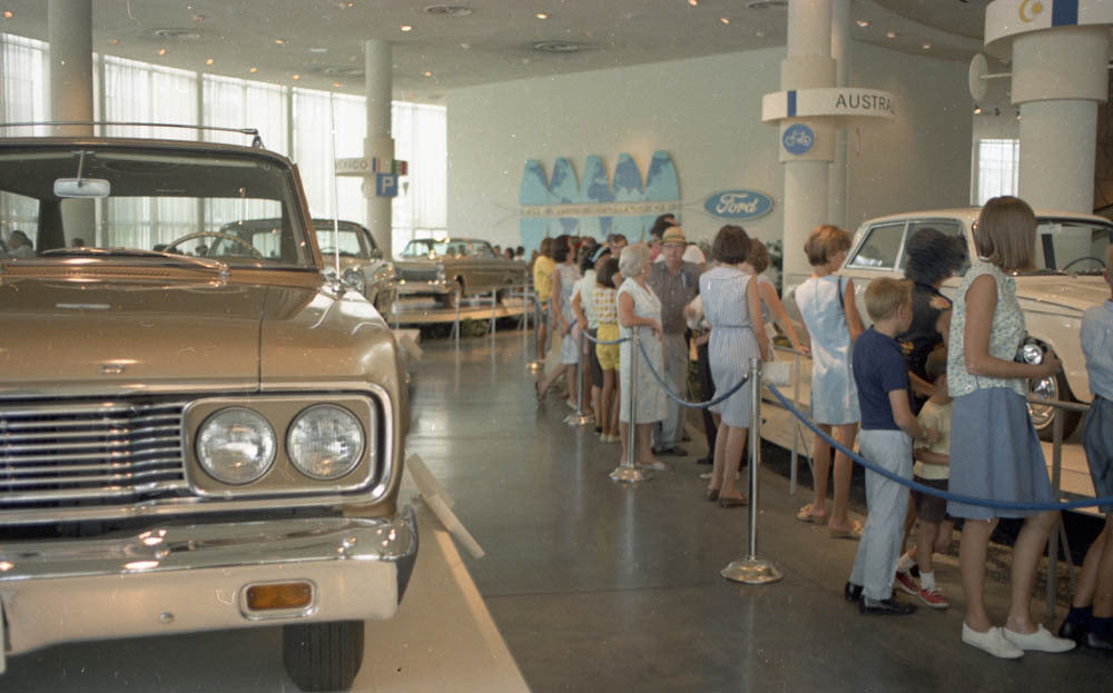 1965 Worlds Fair Ford Exhibit 1965 Fairlane CN3430-845 0144-2344