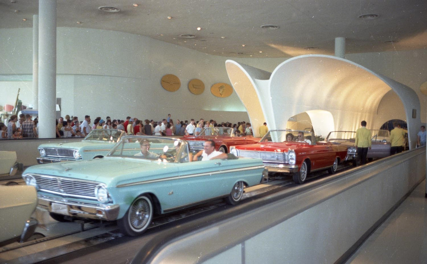 1965 Worlds Fair Ford Exhibit 1965 Falcon CN3430-860 0144-2345